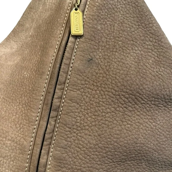 Vintage COACH Sonoma Flat Pack Nubuc #4944 Luxury Designer Sling Backpack RARE - Picture 7 of 16